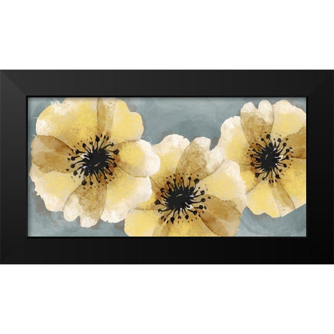 Sunshine Trio 1 Black Modern Wood Framed Art Print by Prime, Marcus