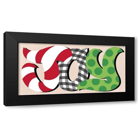 Wrapped Joy Black Modern Wood Framed Art Print by Prime, Marcus