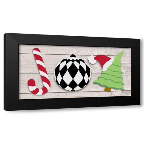 Seasonal Joy Black Modern Wood Framed Art Print with Double Matting by Prime, Marcus