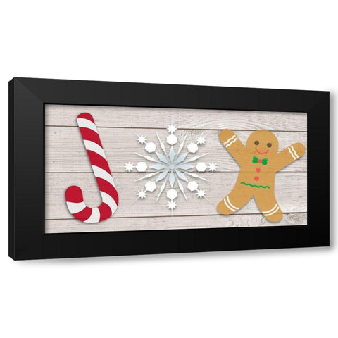 Winter Joy Black Modern Wood Framed Art Print with Double Matting by Prime, Marcus