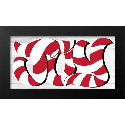 Sugar Joy Black Modern Wood Framed Art Print by Prime, Marcus