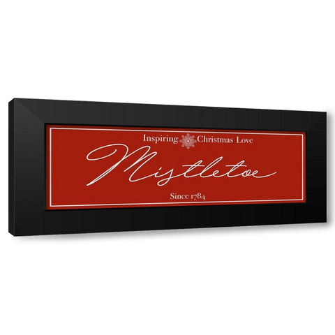 Mistletoe Love 1 Black Modern Wood Framed Art Print by Prime, Marcus