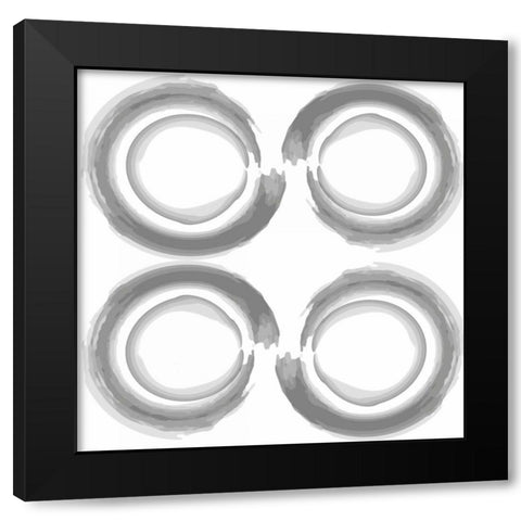 Empty Stare 2 Black Modern Wood Framed Art Print by Prime, Marcus