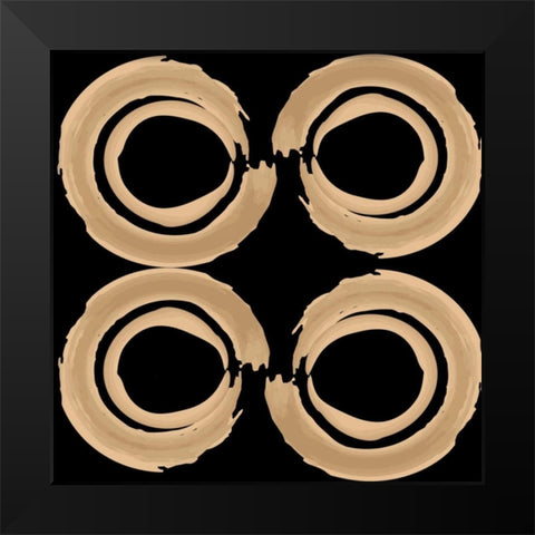 Empty Stare 2 Black Modern Wood Framed Art Print by Prime, Marcus