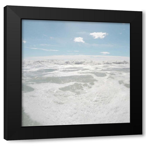 Bubbles In The Sea 2 Black Modern Wood Framed Art Print with Double Matting by Prime, Marcus