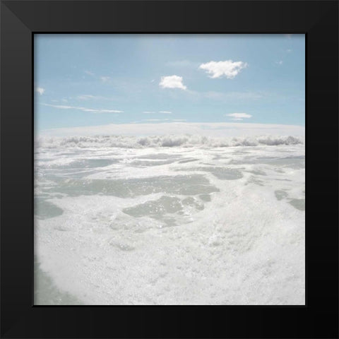 Bubbles In The Sea 2 Black Modern Wood Framed Art Print by Prime, Marcus