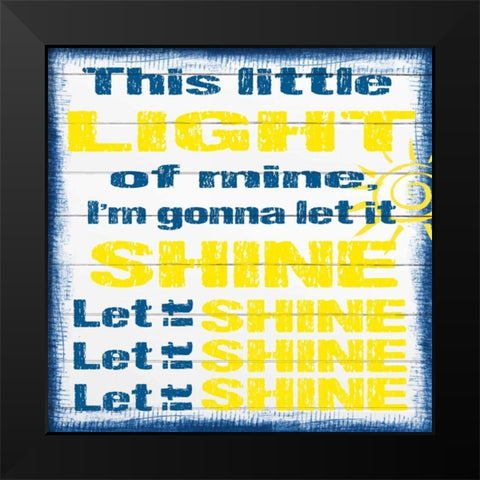 Light Of Mine 2 Black Modern Wood Framed Art Print by Prime, Marcus