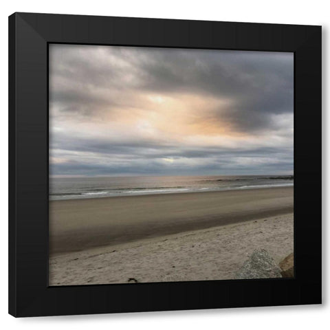 Morning Mist 3 Black Modern Wood Framed Art Print by Prime, Marcus