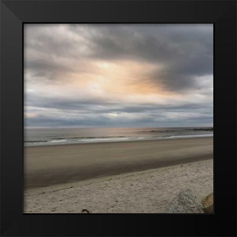 Morning Mist 3 Black Modern Wood Framed Art Print by Prime, Marcus