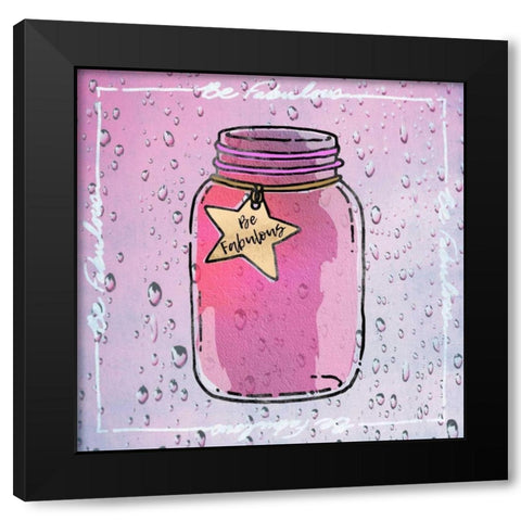 Grateful Jar Black Modern Wood Framed Art Print with Double Matting by Prime, Marcus