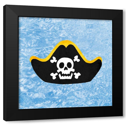 Pirates Hat Black Modern Wood Framed Art Print by Prime, Marcus