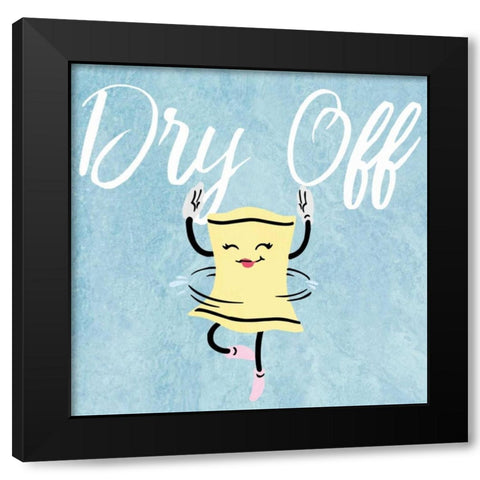 Dry Dance Black Modern Wood Framed Art Print by Prime, Marcus