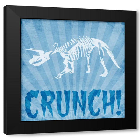Dino Bones 2 Black Modern Wood Framed Art Print by Prime, Marcus