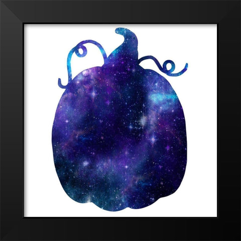 Celestial Pumpkin Black Modern Wood Framed Art Print by Prime, Marcus