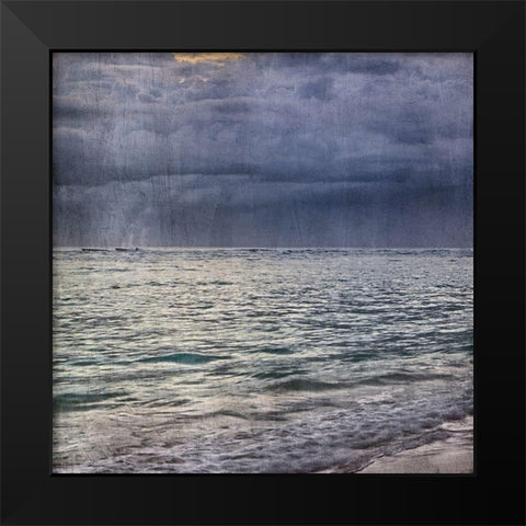 Morning Sea Breeze 2 Black Modern Wood Framed Art Print by Prime, Marcus