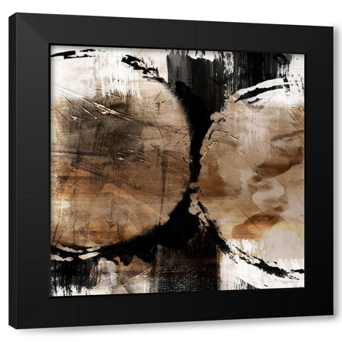 Deep Distress 1 Black Modern Wood Framed Art Print by Prime, Marcus