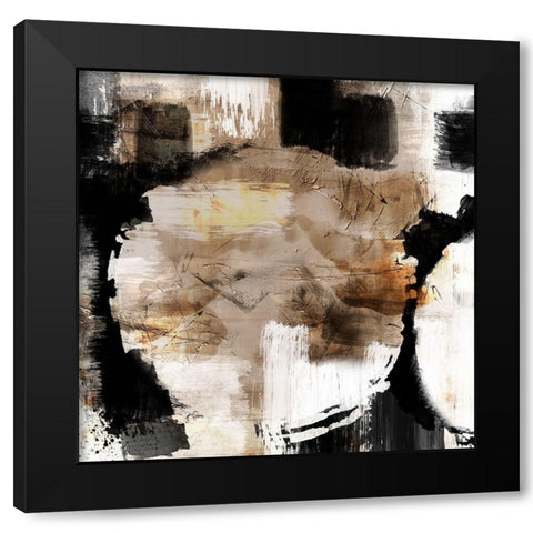 Deep Distress 2 Black Modern Wood Framed Art Print by Prime, Marcus