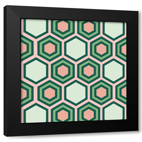 Dessert Glare Black Modern Wood Framed Art Print with Double Matting by Prime, Marcus