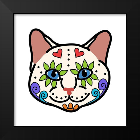 Sugar Kitty 1 Black Modern Wood Framed Art Print by Prime, Marcus