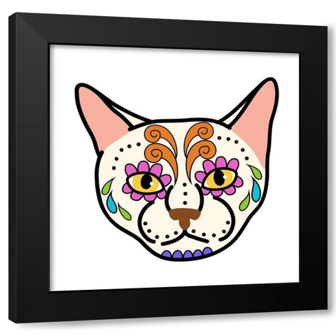Sugar Kitty 2 Black Modern Wood Framed Art Print by Prime, Marcus