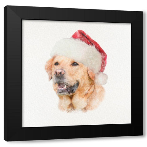 Christmas Rover 1 Black Modern Wood Framed Art Print by Prime, Marcus