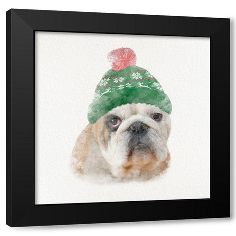 Christmas Rover 2 Black Modern Wood Framed Art Print with Double Matting by Prime, Marcus