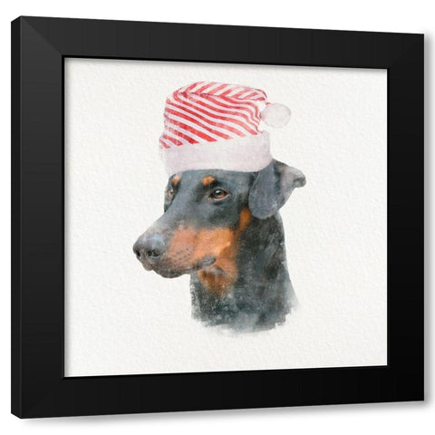 Christmas Rover 4 Black Modern Wood Framed Art Print by Prime, Marcus