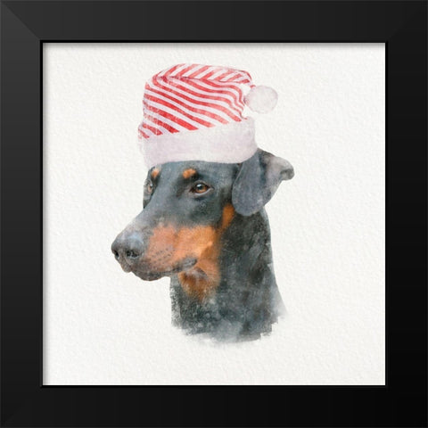 Christmas Rover 4 Black Modern Wood Framed Art Print by Prime, Marcus