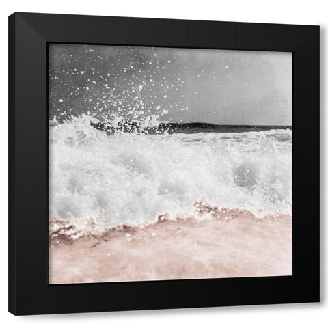 Ocean Breath 1 Black Modern Wood Framed Art Print with Double Matting by Prime, Marcus