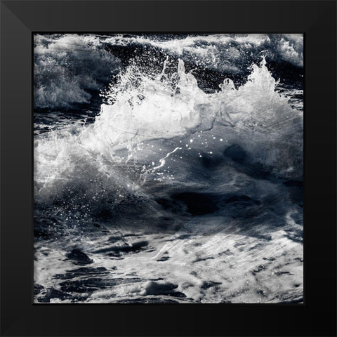 Gestured Motion 1 Black Modern Wood Framed Art Print by Prime, Marcus