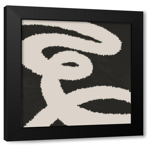 Reclining Shade 2 Black Modern Wood Framed Art Print by Prime, Marcus
