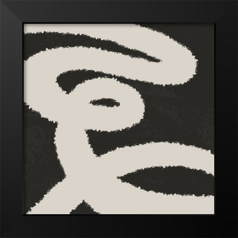 Reclining Shade 2 Black Modern Wood Framed Art Print by Prime, Marcus