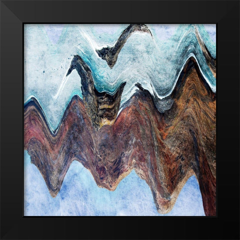 Soul Ripple Black Modern Wood Framed Art Print by Prime, Marcus