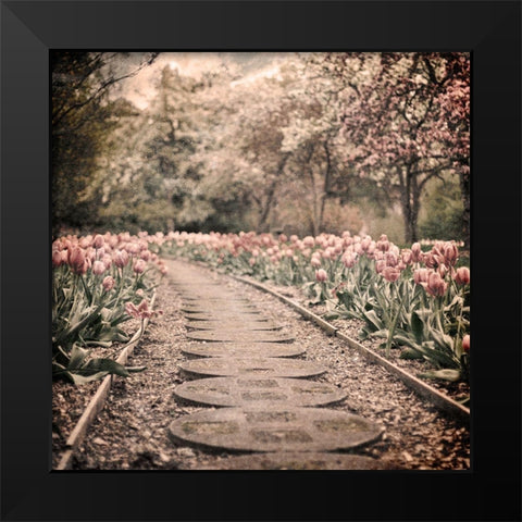 Path To Greatness Black Modern Wood Framed Art Print by Prime, Marcus