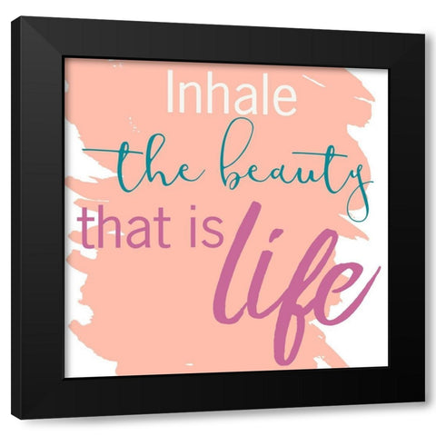 Retro Life 1 Black Modern Wood Framed Art Print by Prime, Marcus