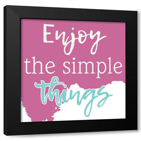 Simply Retro 1 Black Modern Wood Framed Art Print by Prime, Marcus