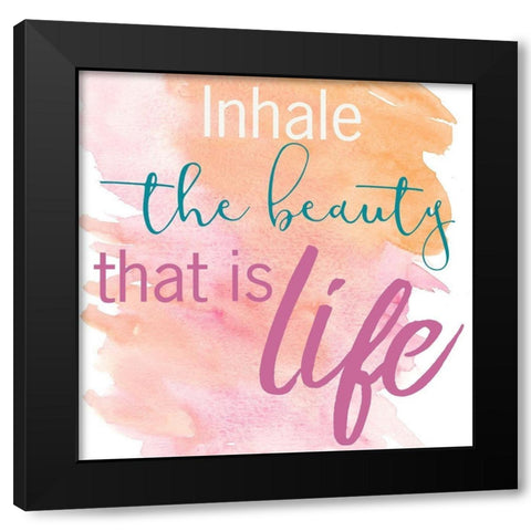 Retro Life 2 Black Modern Wood Framed Art Print by Prime, Marcus