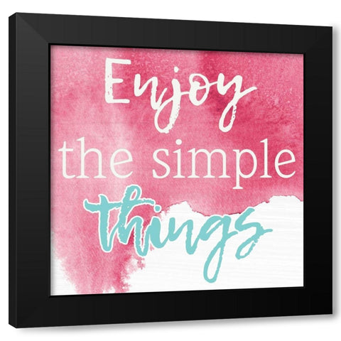 Simply Retro 2 Black Modern Wood Framed Art Print by Prime, Marcus