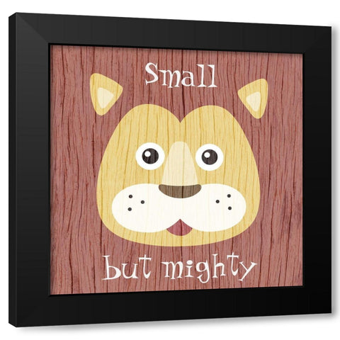 Mighty Small 1 Black Modern Wood Framed Art Print by Prime, Marcus