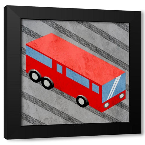 Moving Traffic 1 Black Modern Wood Framed Art Print by Prime, Marcus