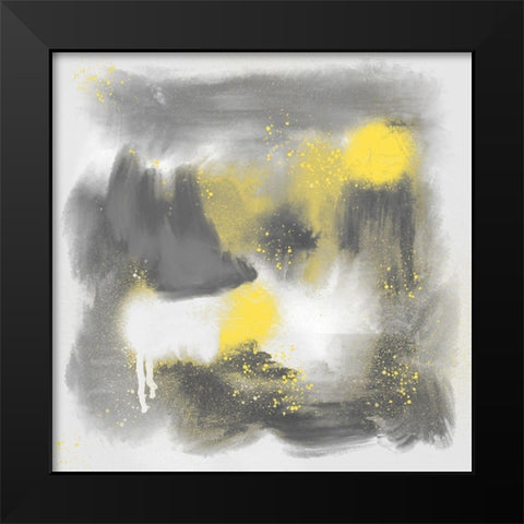 Spotty Illumination 1 Black Modern Wood Framed Art Print by Prime, Marcus