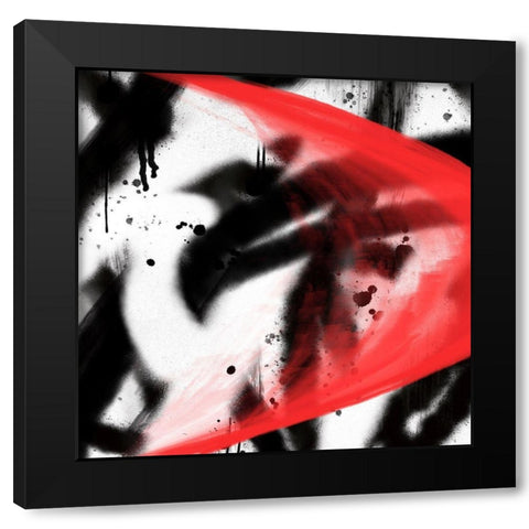 Urban Chaos 3 Black Modern Wood Framed Art Print by Prime, Marcus