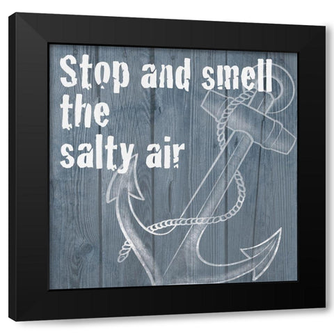 Salty Air 1 Black Modern Wood Framed Art Print by Prime, Marcus