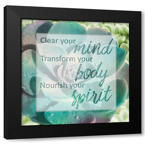 Springtime Magnifique 2 Black Modern Wood Framed Art Print with Double Matting by Prime, Marcus