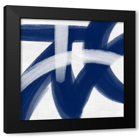 Indigo Statements 2 Black Modern Wood Framed Art Print with Double Matting by Prime, Marcus