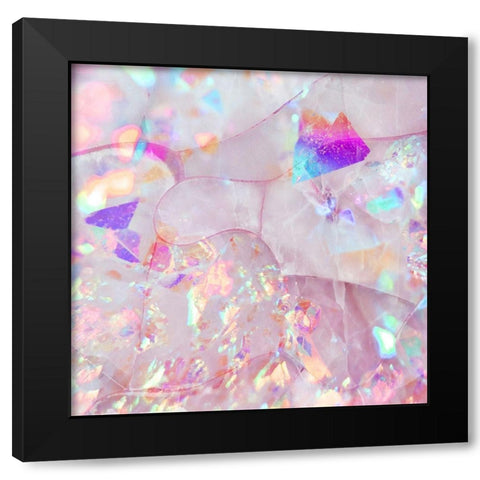 Iridescent Gems 1 Black Modern Wood Framed Art Print by Prime, Marcus