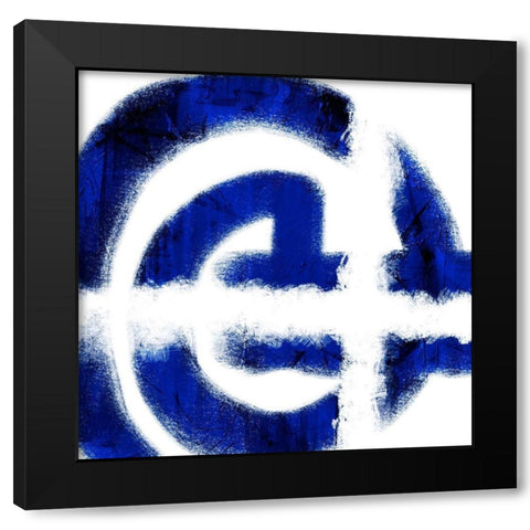 Indigo Prophecy 2 Black Modern Wood Framed Art Print by Prime, Marcus