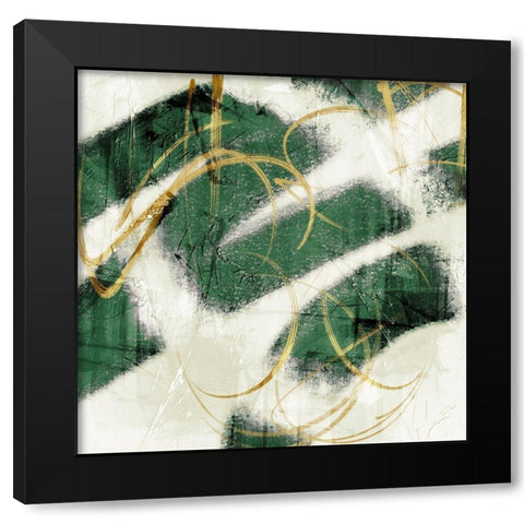 Emerald Mustard Prophecy 2 Black Modern Wood Framed Art Print by Prime, Marcus