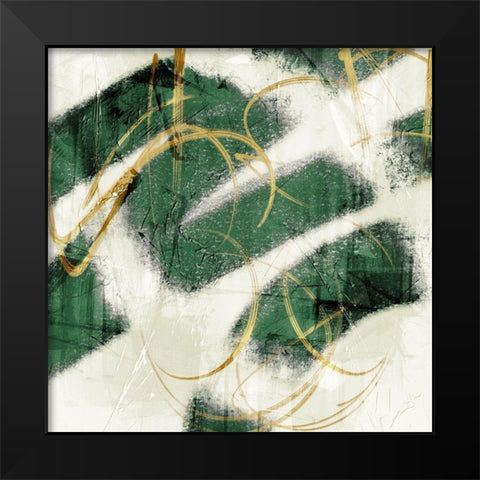 Emerald Mustard Prophecy 2 Black Modern Wood Framed Art Print by Prime, Marcus