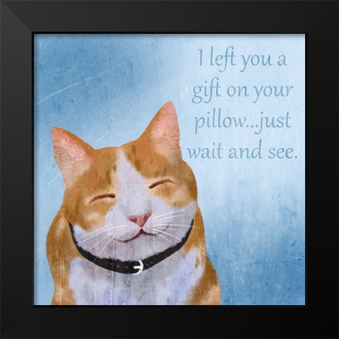 Pillow Gifts 1 Black Modern Wood Framed Art Print by Prime, Marcus